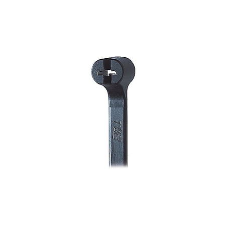 Abb CABLE TIE, 8", BLACK, STANDARD, 1000/PK, PK 1000 TY232MX